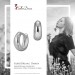 Silberdream SilberDream Creole Glanz oval 925 Sterling Silber Ohrring SDO390S Bis zu 60% Rabatt
