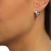 Silberdream SilberDream Creole Glanz eckig 925 Sterling Silber Ohrring SDO347S Bis zu 65% Rabatt
