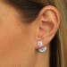 Silberdream SilberDream Doppel-Ohrringe Glitzerperlen weiß Tribal Design 925 Silber SDO8516W Discount Store für neue Produkte