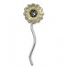 Silberdream SilberDream Ohrhänger Sonnenblume 925 Silber Damen Ohrringe SDO463Y Super Rabatt