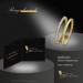 Silberdream GoldDream Gold Doppel Ring Zirkonia weiß Gr.60 333er Gelbgold GDR505Y60 Begrenzt auf 3 Tage