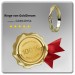Silberdream GoldDream Gold Ring Twisted Gr.54 Zirkonia weiß 333er Gelbgold GDR540Y54 Schlussverkauf