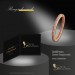 Silberdream GoldDream Gold Ring Zirkonia weiß Gr.56 333er Rosegold GDR504E56 Fabrikverkauf