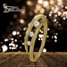 Silberdream GoldDream Gold Ring Gr.58 3er Zirkonia weiß 333er Gelbgold GDR529Y58 Sonderangebot