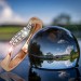 Silberdream GoldDream Gold Ring Welle Zirkonia weiß Gr.58 333er Rosegold GDR501E58 Saisonschlussverkauf