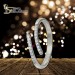 Silberdream GoldDream Gold Ring Gr.58 Line Zirkonia weiß 333er Weißgold GDR524J58 Valentinstagsangebot