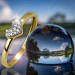 Silberdream GoldDream Gold Ring Herz Zirkonia weiß Gr.54 333er Gelbgold GDR503Y54 Blitzangebot