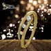 Silberdream GoldDream Gold Ring Gr.54 3er Zirkonia weiß 333er Gelbgold GDR529Y54 Saisonale Angebote