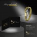 Silberdream GoldDream Gold Ring Welle Zirkonia weiß Gr.58 333er Gelbgold GDR510T58 Letzte 3 Tage