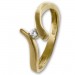 Silberdream GoldDream Gold Ring Wave Zirkonia Gr.60 333er Gelbgold GDR531Y60 JETZT KAUFEN