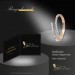 Silberdream GoldDream Gold Ring Gr.60 Line Zirkonia weiß 333er Roségold GDR524E60 Nur noch ein Tag übrig