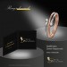 Silberdream GoldDream Gold Ring Boho zweifarbig Zirkonia Gr.60 333er Rosegold GDR532E60 Fabrikverkauf