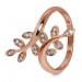 Silberdream GoldDream Gold Ring Gr.58 Ranke Zirkonia 333er Rosegold GDR515E58 Sonderangebot
