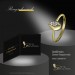 Silberdream GoldDream Gold Ring Blatt Zirkonia weiß Gr.54 333er Gelbgold GDR506Y54 Großer Ausverkauf