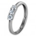Silberdream GoldDream Gold Ring 3er Zirkonia weiß Gr.60 333er Weißgold GDR511J60 Begrenztes Angebot