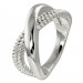 Silberdream SilberDream Ring Crossed Gr.56 Silberring aus 925er Silber SDR413J56 Cyber Monday