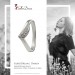 Silberdream SilberDream Ring Wave Zirkonia weiß Gr.58 aus 925er Silber SDR421W58 Weihnachtsangebot