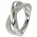 Silberdream SilberDream Ring Crossed Gr.62 Silberring aus 925er Silber SDR413J62 Große Rabatte