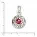 Silberdream SilberDream Glitzer Anhänger 925 Zirkonias Blume GSH301 Saisonale Angebote