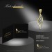 Silberdream GoldDream Kettenanhänger Wellen Zirkonia 333 Gold Anhänger Echtschmuck GDH501Y Sonderangebote