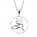 Silberdream SilberDream Set Kette und Chinesisch Anhänger Beauty 925 Silber MXK17 Bis zu 50% Rabatt