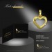 Silberdream GoldDream Kettenanhänger Herz Zirkonia 375 Gold Anhänger Echtschmuck GDH003Y 50% Rabatt mit kostenlosem Versand