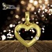 Silberdream GoldDream Kettenanhänger Herz Zirkonia 375 Gold Anhänger Echtschmuck GDH003Y 50% Rabatt mit kostenlosem Versand