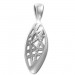 Silberdream SilberDream Ketten Anhänger Oval Zirkonia weiß 925 Silber SDH433W Clearance-Verkauf