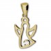 Silberdream GoldDream Kettenanhänger Engel Zirkonia weiß 333 Gold Echtschmuck GDH5063Y Speichern exportieren